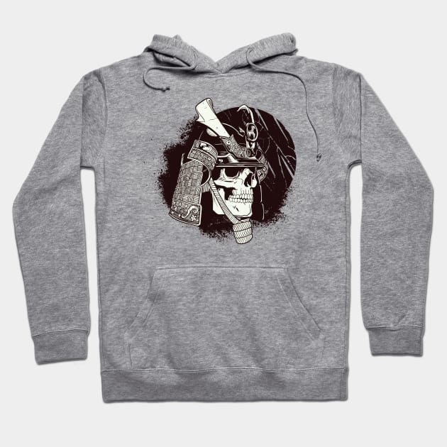 Samurai Skull Hoodie by LR_Collections